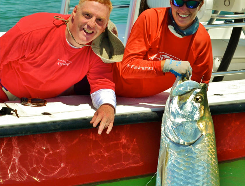 Boca Grande and Englewood tarpon fishing charter photos.