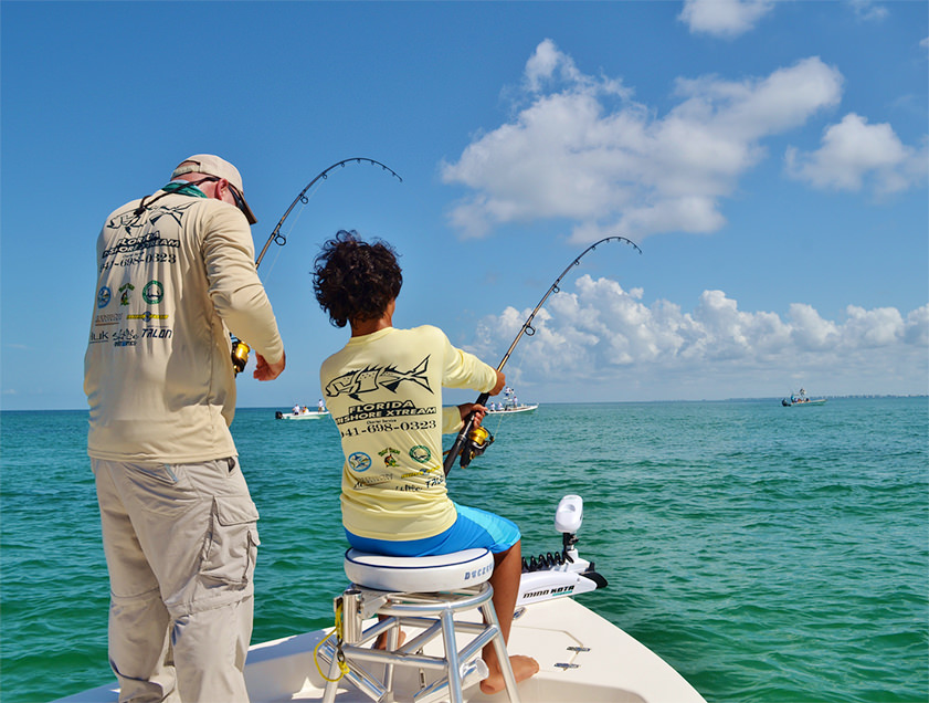 Boca Grande and Englewood tarpon fishing charter photos.