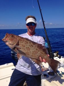 scamp grouper while red snapper fishing